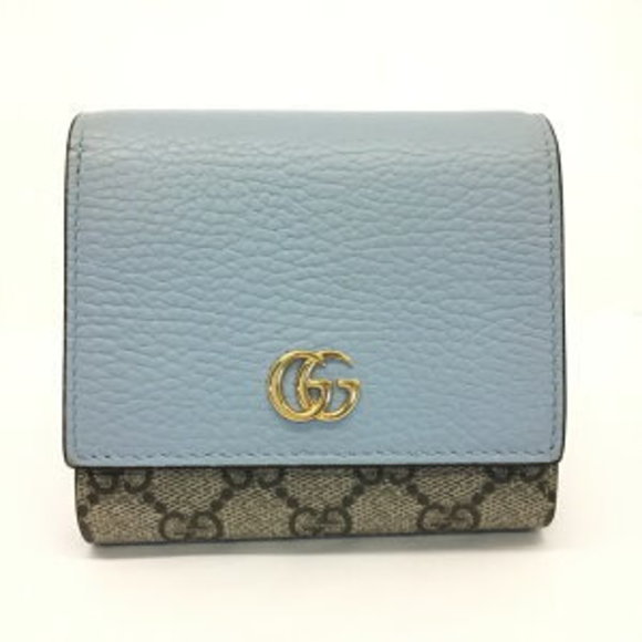 Gucci GG Bifold Blue no Wallet Supreme GG - Picture 1 of 7